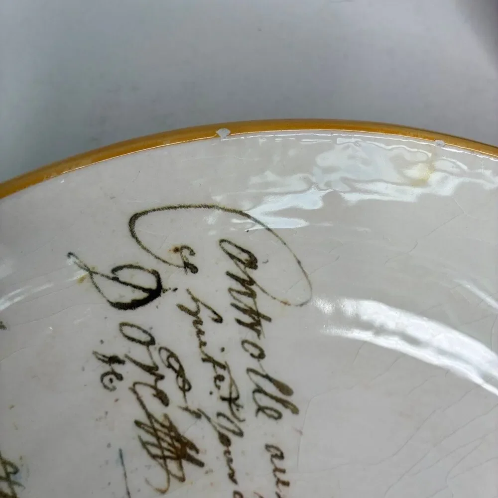 Williams Sonoma ROOSTER SCRIPT Pasta Bowls Made In Italy  10” Set Of 4